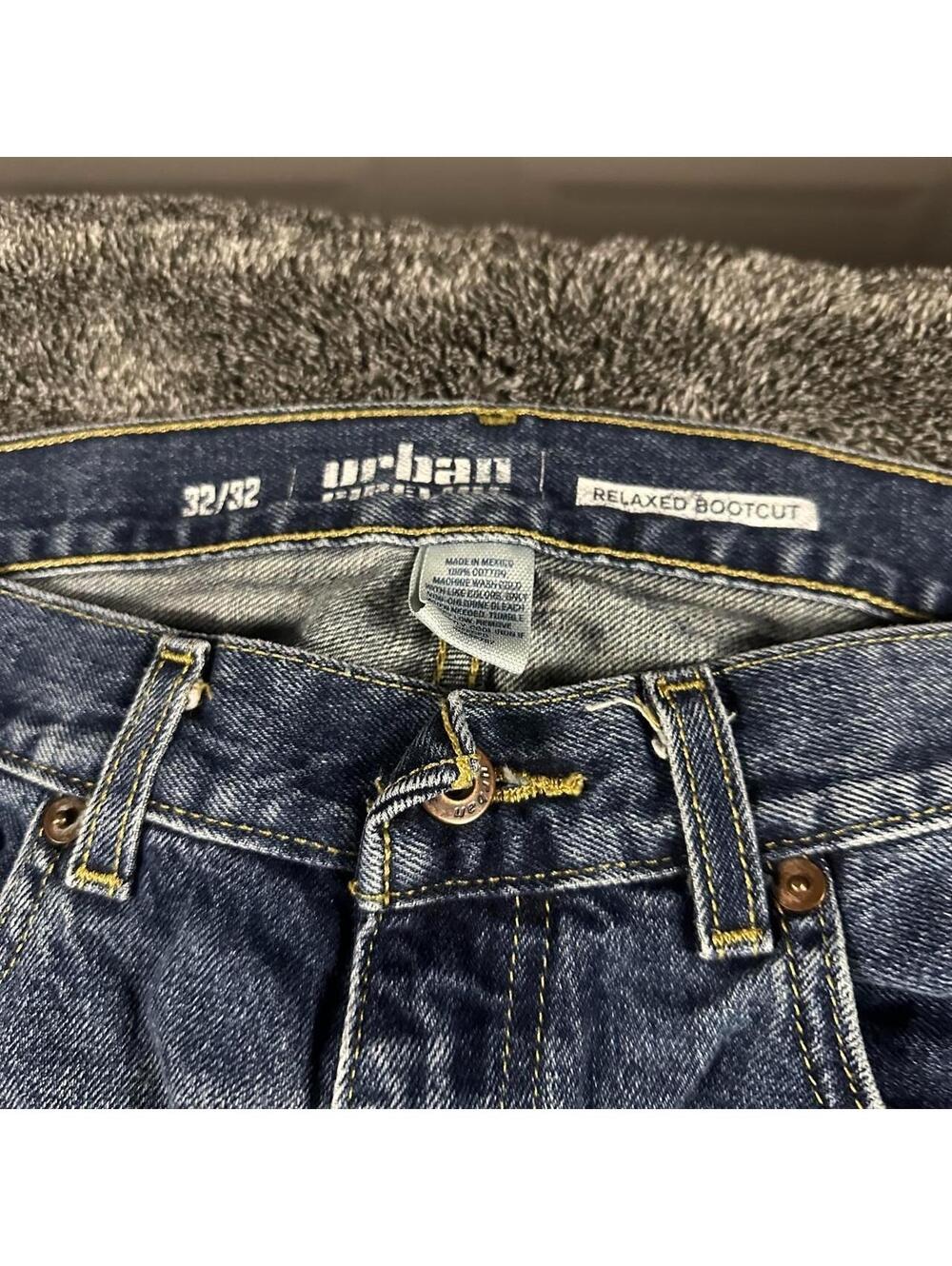Y2K grunge skater indie urban pipeline relaxed bootcut jeans - fits 32x30
